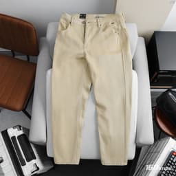 Quần Kaki Nam ICONDENIM 5-Pocket Form Straight QKID0065 5