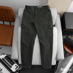 Quần Kaki Túi Hộp Nam ICONDENIM Warden Form Straight QKID0066 4