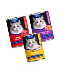 Pate Cho Mèo AMNA 375g Dạng Lon 3 Vị Gà Bò Cá Hồi Cá Ngừ | Yellow Pet 3