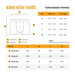 Quần Boxer Nam ICONDENIM Serene Form Trunks BXID0071 6