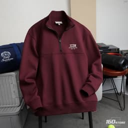 Áo Sweatshirt Nỉ Nam ICONDENIM Camber Form Regular SWID0264 5