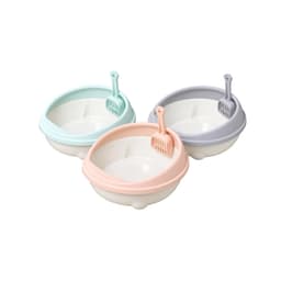 Khay Cát Vệ Sinh Cho Mèo Dáng Tròn 40 x 36 x 18cm | Yellow Pet 2