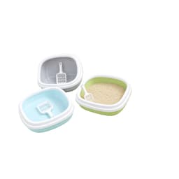 Khay Cát Vệ Sinh Cho Mèo Dáng Bầu Dục 40 x 33,5 x 12cm Kèm Xẻng | Yellow Pet 3