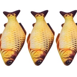 Gối Ôm Cá Cho Mèo 20cm Đồ Chơi Mô Phỏng Hình Cá | Yellow Pet 6