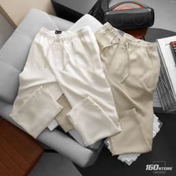 Quần Dài Nam Linen ICONDENIM Coastal Form Baggy QDID0019 2