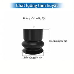 Cốc hút chân không hai lớp ZP2-MB, kích thước: 04-20mm, Chất liệu silicon / Nitrile / chống tĩnh điện 3
