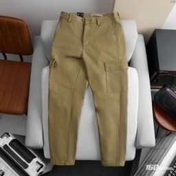Quần Kaki Túi Hộp Nam ICONDENIM Warden Form Straight QKID0066 5