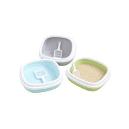Khay Cát Vệ Sinh Cho Mèo Dáng Bầu Dục 40 x 33,5 x 12cm Kèm Xẻng | Yellow Pet 2