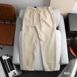 Quần Dài Nam Linen ICONDENIM Coastal Form Baggy QDID0019 4