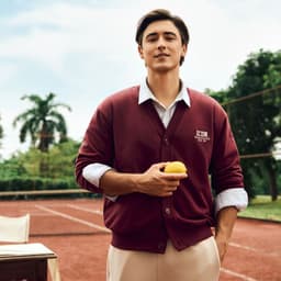 Áo Khoác Nỉ Cardigan Nam ICONDENIM Corwin Form Regular AKID0288 3