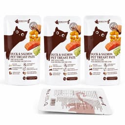 Pate thưởng Gemlucky 70g vị gà, vịt và cá hồi cho mèo | Yellow Pet 6