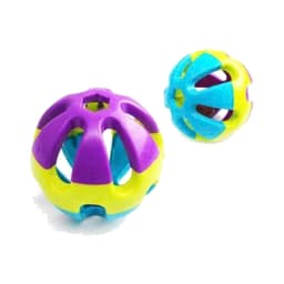 Đồ Chơi Bóng Chuông Cho Mèo Nhiều Màu Kích Thích Vận Động | Yellow Pet 2