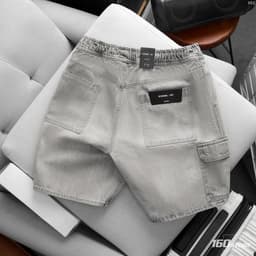 Quần Short Nam ICONDENIM Faded Form Loose QSID0302 4