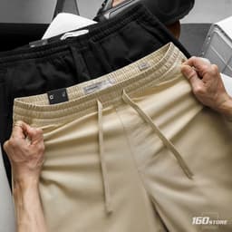 Quần Kaki Nam ICONDENIM Hybrid Form Straight QKID0067 4