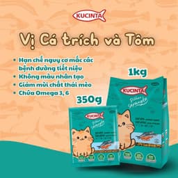 Hạt Kucinta Vị Cá Biển 1kg Cho Mèo Trưởng Thành, Dinh Dưỡng Cân Bằng | Yellow Pet 3