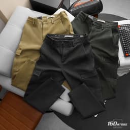 Quần Kaki Túi Hộp Nam ICONDENIM Warden Form Straight QKID0066 2