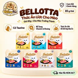 Pate Bellotta 85g Cho Mèo Trưởng Thành – Thức Ăn Ướt Có Taurine – Combo 3–6 Gói | Yellow Pet 1