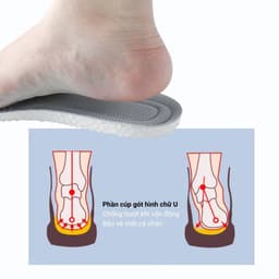 Lót Giầy Cao Su PU Chống Thấm Dày – Thiết Kế Khóa Kéo Chống Trượt, Chịu Mài Mòn Với Đế Giày Cao Cho Chạy Bộ, unisex 5