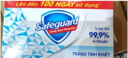 Lốc 3 Xà Bông Cục SAFEGUARD Sạch 99% Vi Khuẩn Cho Da-HoaHồng/TrắngTinhKhiết/ThảoMộc//DịuNhẹ 8