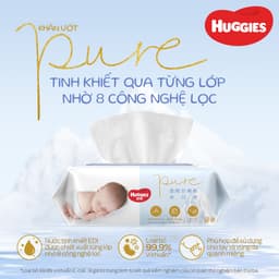 (GIÁ SIT)Thùng 16 Gói khăn ướt Huggies Golden Wet Wipes (80 miếng/gói) 2