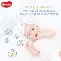 (GIÁ SIT)Thùng 16 Gói khăn ướt Huggies Golden Wet Wipes (80 miếng/gói) 5
