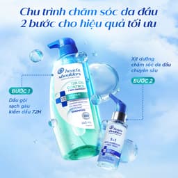 [Mới] Dầu Gội Kiềm Dầu & Giảm Ngứa Da Đầu Và Làm Sạch Gàu Vượt Trội Head & Shoulder 72h Chai 300g 9