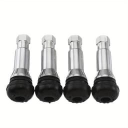  4/8 cái Nắp van lốp không săm TR414, Van lốp gắn nhanh, Nắp van cao su chống bụi, Phụ kiện xe hơi phổ thông 6
