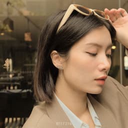 Bông Tai Nữ Đá Zircon Cz 5A Hình Chiếc Lá Nàh Cú Cây Xỏ Bạc 925 Phong Cách Đơn Giản 17316 3