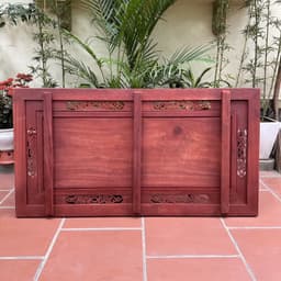 Trầnh gỗ chữ Hiếu treo tường kich thước 67*127cm 5