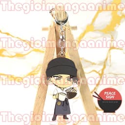 (mua 1 tặng 1) Móc khóa DETECTIVE CONAN Thám Tử Lừng Danh ver PHỤC VỤ mica trong acrylic anime chibi độc đáo 2