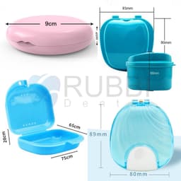 Hộp đựng khay niềng răng, hàm duy trì, chỉnh nha, máng nha khoa tiện lợi nhiều màu 2