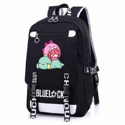 Balo nam nữ in hình BLUE LOCK ver Nằm ngủ chibi anime cặp sách đi học tiện lợi thời trang 4