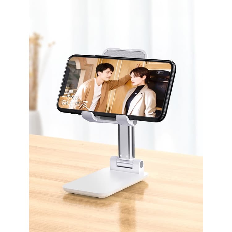 Giá đỡ điện thoại,kệ để máy tính bảng đa năng tăng giảm chiều cao gấp gọn chắc chắn