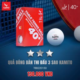 Hộp 6 bóng đá Kamito thi đấu, thiết kế viền chất lượng cao. 1