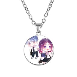 Vòng cổ in hình nhân vật Cạm bẫy của hồ ly manhua anime chibi xinh xắn phụ kiện trang sức 4