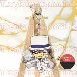 (mua 1 tặng 1) Móc khóa DETECTIVE CONAN Thám Tử Lừng Danh ver PHỤC VỤ mica trong acrylic anime chibi độc đáo 5