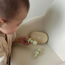 Set Thìa Dĩa Silicon kèm hộp cao cấp TGM Baby&L Hàn Quốc Cho Bé Tập Ăn Dặm 2