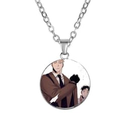 Vòng cổ in hình nhân vật ROSES AND CHAMPAGNE Hoa Hồng và Rượu Vang manhwa BL chibi xinh xắn phụ kiện trang sức 2