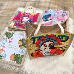 Túi cói túi tote mini đi biển nữ đẹp đi chơi thời trang dễ thương cute phong cách vintage GIA DỤNG VĨNH NGÂN 4