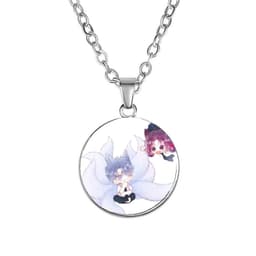 Vòng cổ in hình nhân vật Cạm bẫy của hồ ly manhua anime chibi xinh xắn phụ kiện trang sức 3
