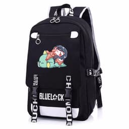 Balo nam nữ in hình BLUE LOCK ver Nằm ngủ chibi anime cặp sách đi học tiện lợi thời trang 7
