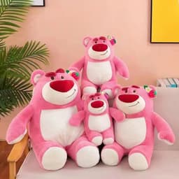 Gấu bông gấu dâu hồng dễ thương - lựa chọn tuyệt vời cho bé yêu của bạn 5