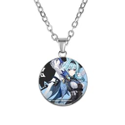Vòng cổ in hình nhân vật GENSHIN IMPACT ver Gạch chéo game anime chibi xinh xắn phụ kiện trang sức 9