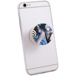 Giá đỡ điện thoại pop socket in hình GENSHIN IMPACT ver Gạch chéo tiện lợi xinh xắn anime chibi 5