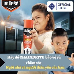 Bình xịt muỗi, kiến, gián ChainDrite Thái Lan 600ml, xịt côn trùng an toàn tuyệt đối cho gia đình 7