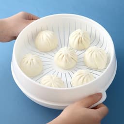 Bộ Khay Hấp Lò Vi Sóng 2 Tầng 5625 Chịu Nhiệt Tốt Việt Nhật - Việt Nhật Plastic HN 5