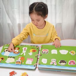 Học Liệu Bóc Dán Montessori 17 Chủ Đề Đồ Chơi Giáo Dục Sớm Cho Bé  Alokidstb Tái Sử Dụng Nhiều Lần 9