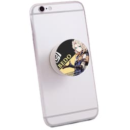 Giá đỡ điện thoại pop socket in hình GENSHIN IMPACT ver Gạch chéo tiện lợi xinh xắn anime chibi 2
