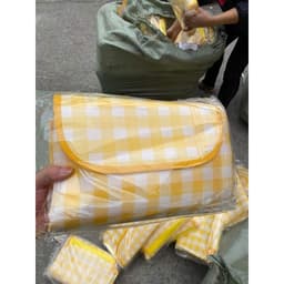 Thảm dã ngoại picnic 2m x 2m, thích hợp đi du lịch, đi phượt chụp ảnh, bạt trải cắm trại gấp gọn, không thấm nước 8