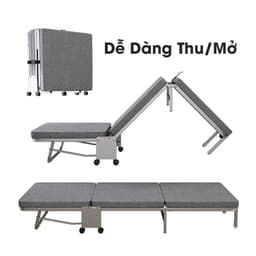 Giường gấp văn phòng Pehouse PH-23116 có bánh xe di chuyển, khung kim loại chắc chắn bảo hành 1 năm 22 7